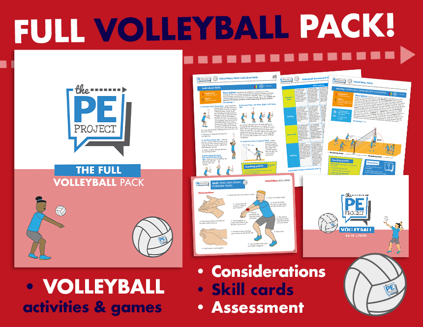 Volleyball | How to Teach | The PE Project